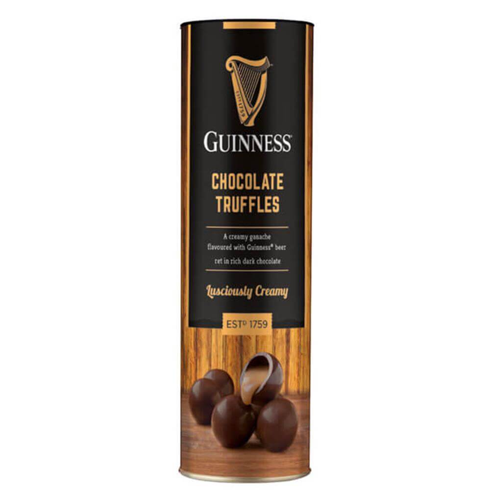 Guinness Twist Wrapped Dark Chocolate Truffles in Tube 320g